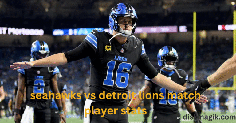 seahawks vs detroit lions match player stats